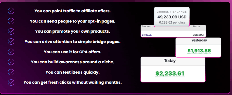 Secret Clicks Engine